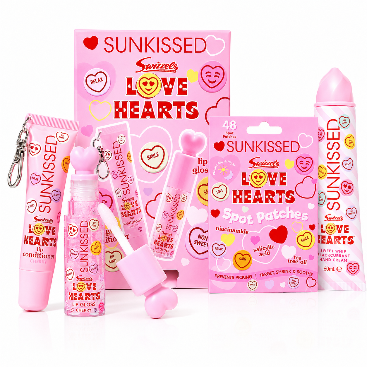 Love Hearts Sleepover Set