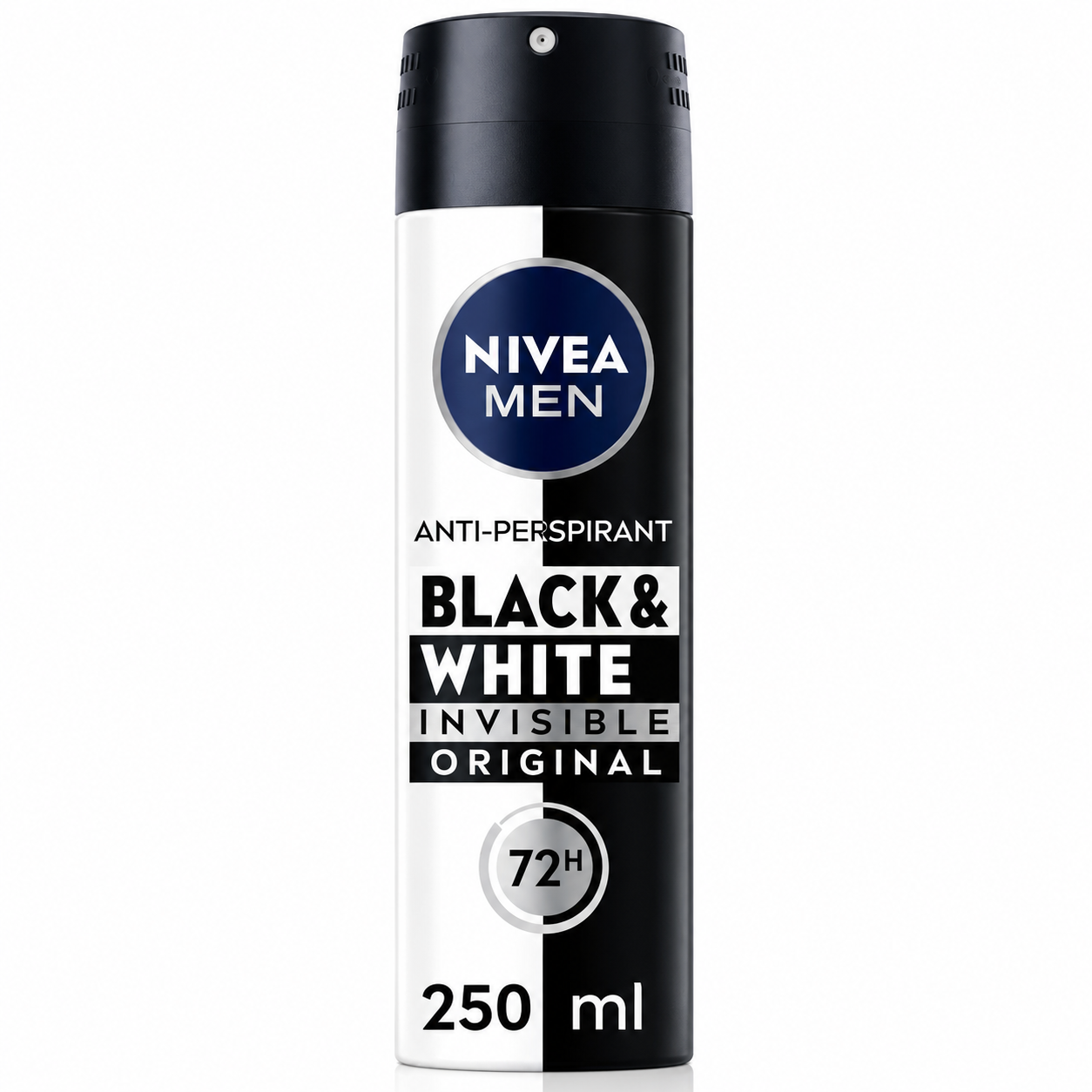 NIVEA MEN Deodorant Black & White Invisible Original - 250ml