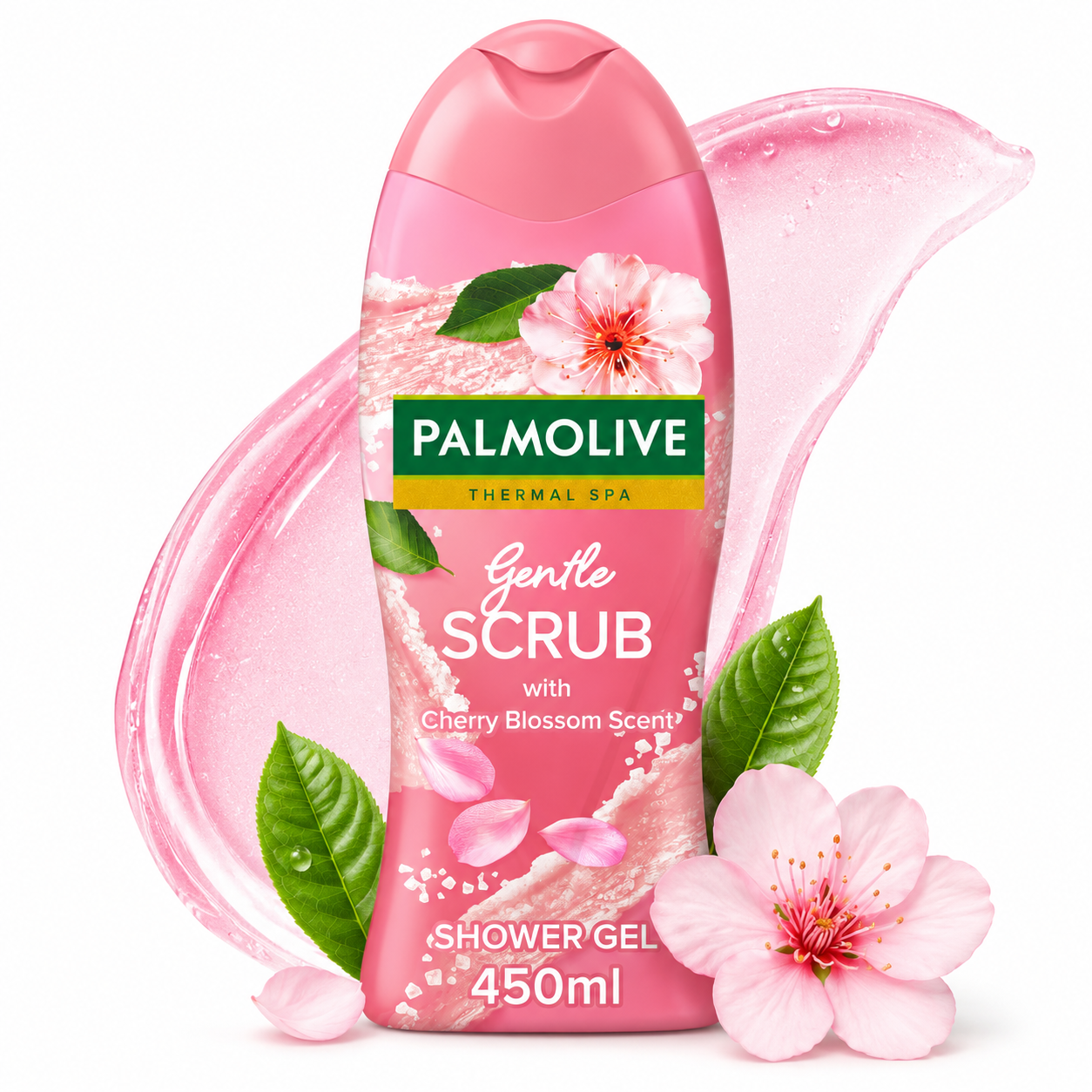 Palmolive Cherry Blossom shower Scrub - 450ml