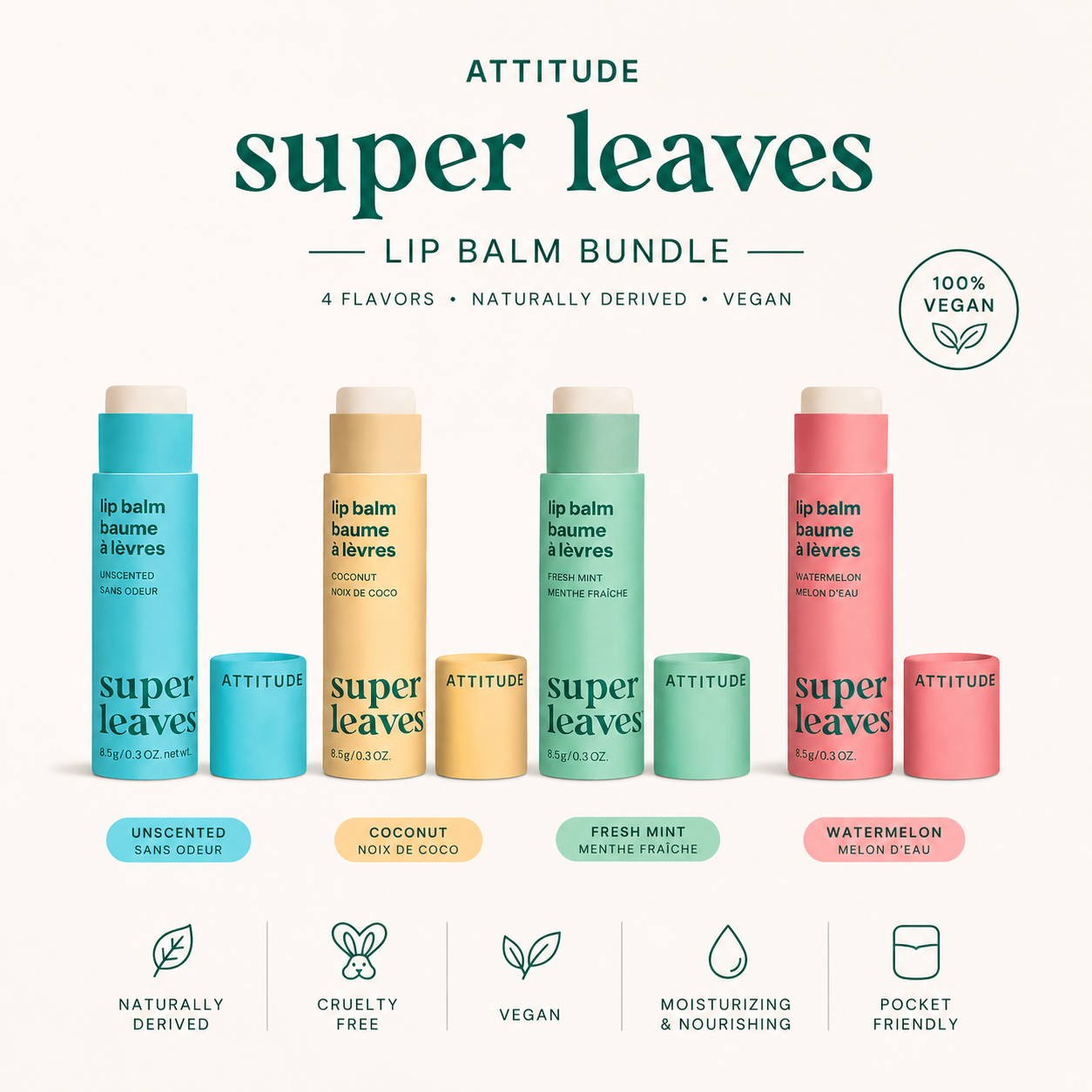 Attitude Lip Balm Bundle
