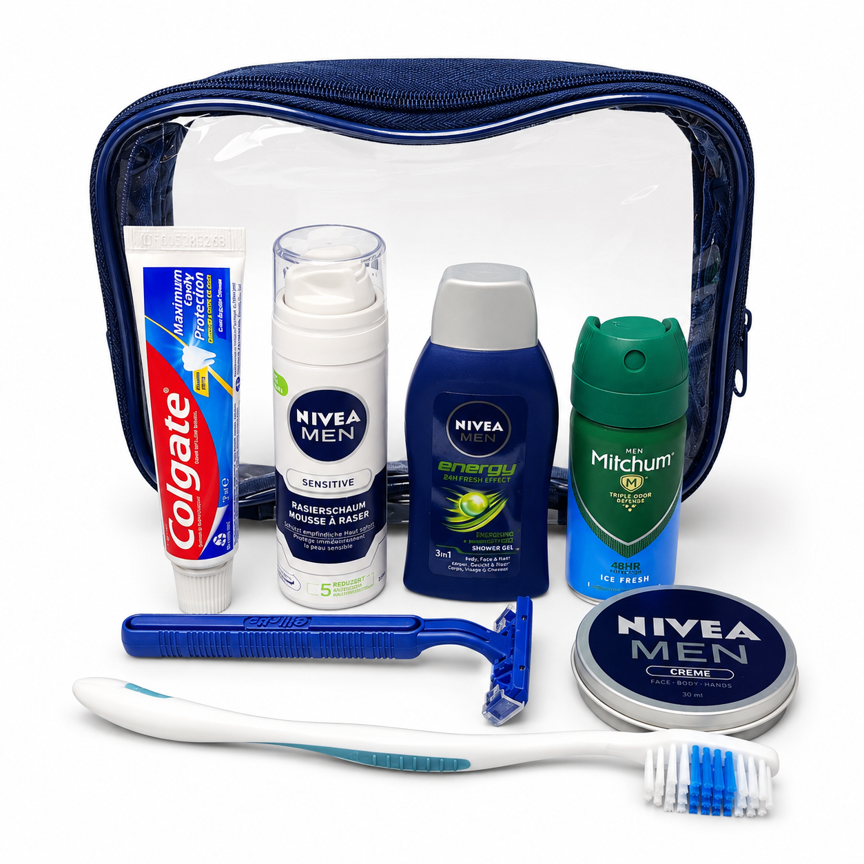 Travel Set Multi For Men - 7 Pack