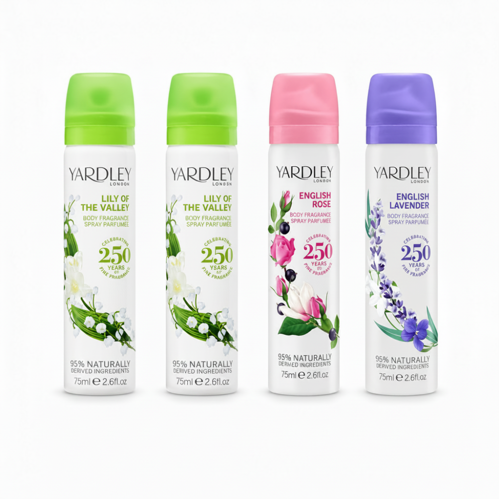 Yardley Mist Variety Pack