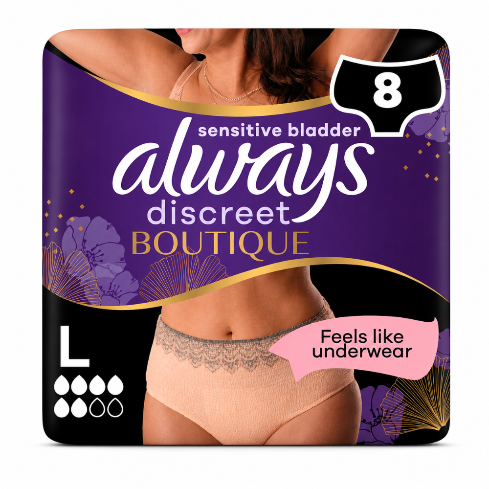 Always Discreet Boutique Pants - Large