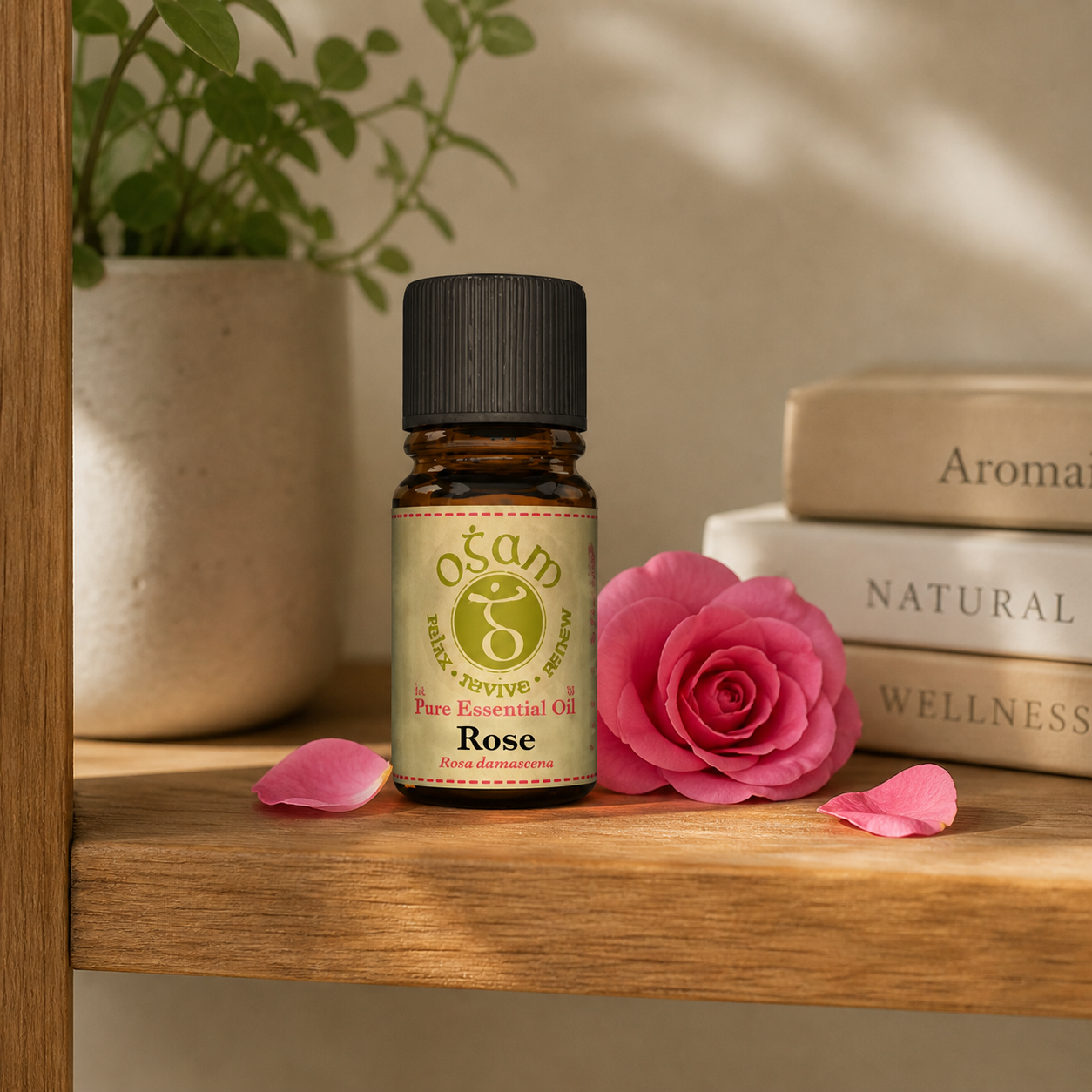 Ogam Essential Oil - Rose 5% in Grapeseed Oil -10ml