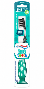 Aquafresh Big Teeth Toothbrush Black - 6-8 Years