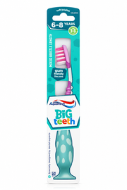 Aquafresh Big Teeth Toothbrush Pink - 6-8 Years