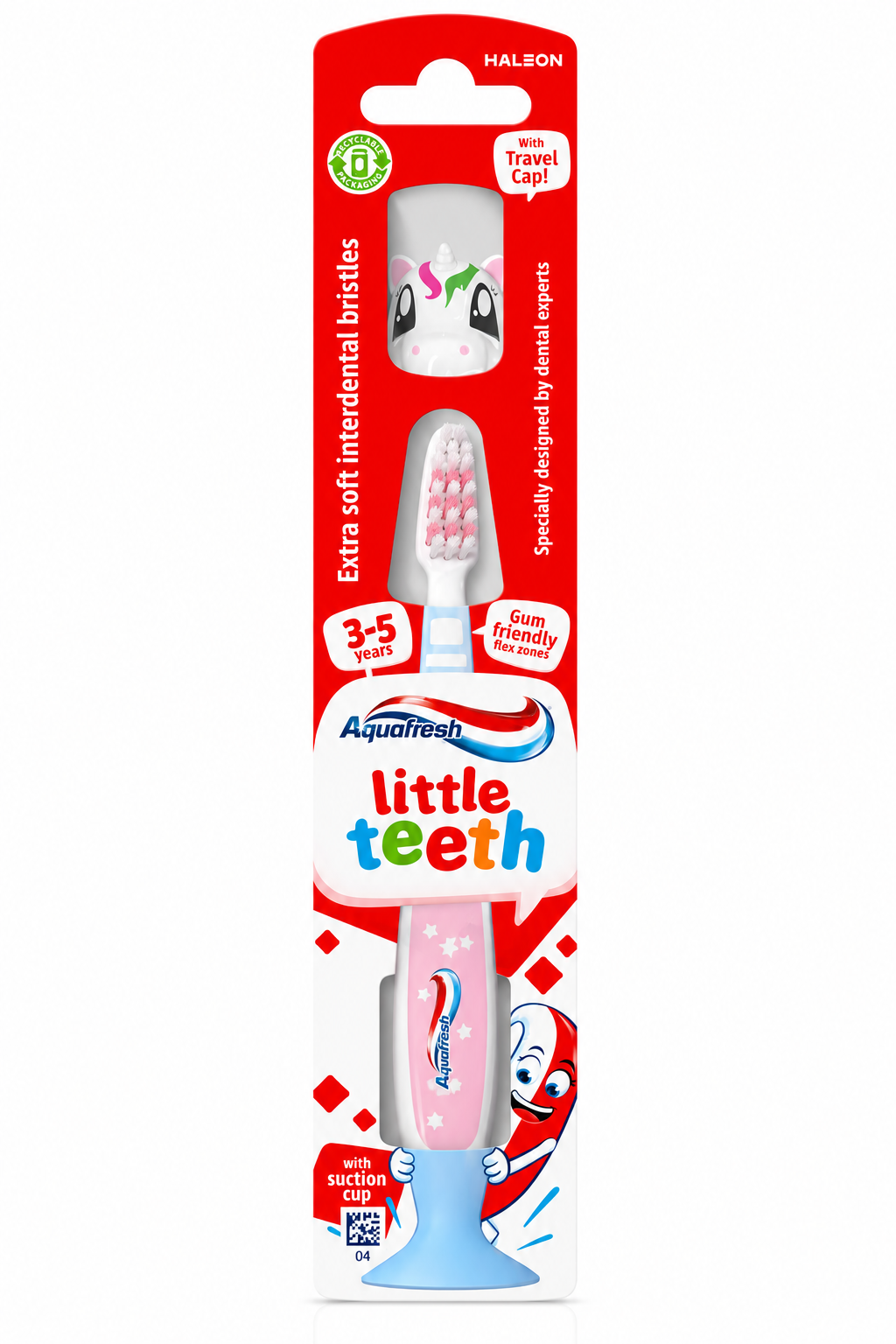 Aquafresh Little Teeth Toothbrush Unicorn - 3-5 Years