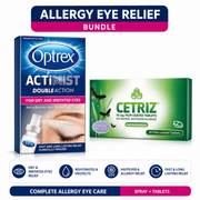 Cetriz Antihistamine Tablets & Optrex Actimist Spray Bundle