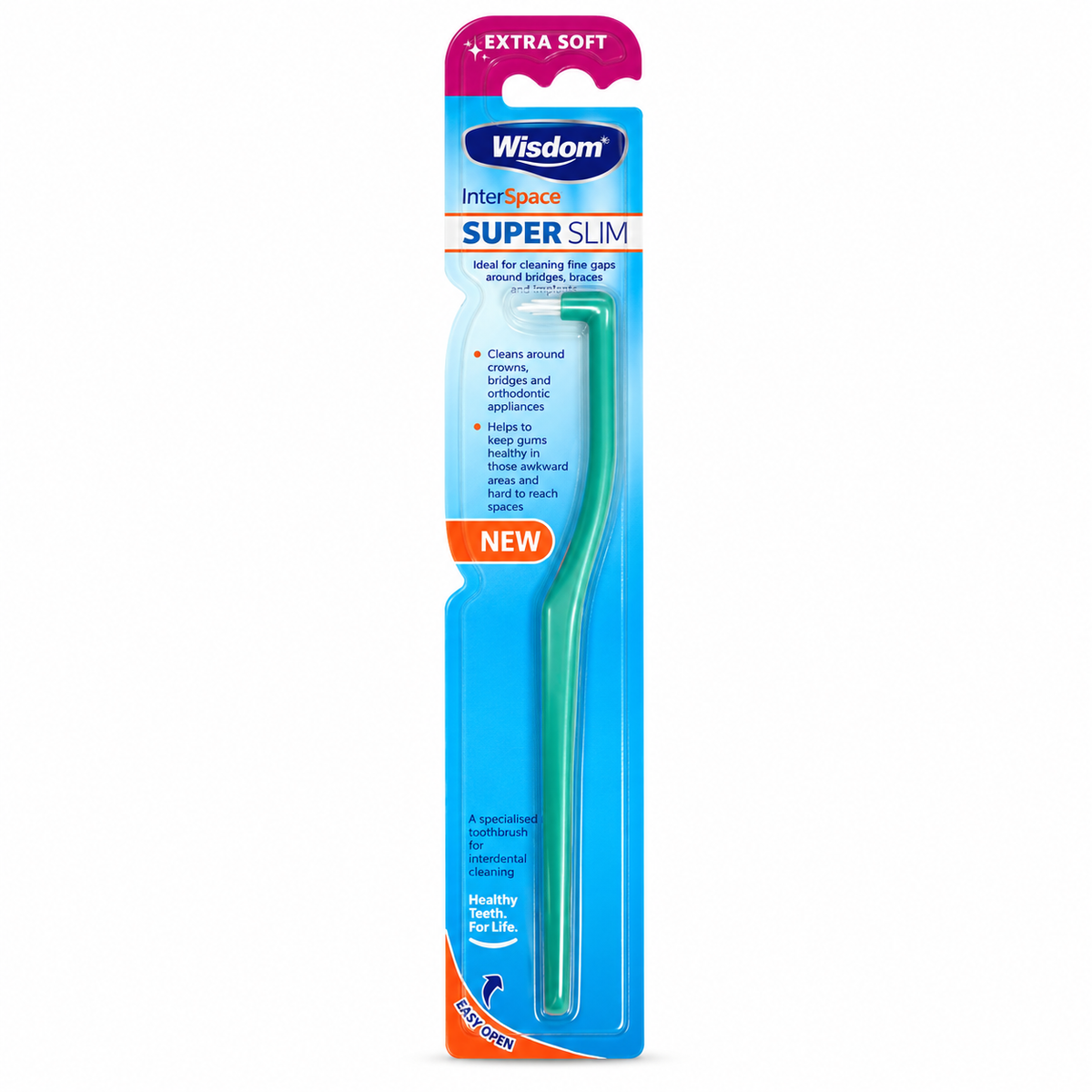 Wisdom InterSpace Super Slim Extra Soft Brush