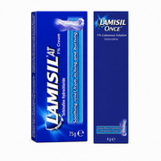 Lamisil AT 1% Cream & Lamisil Once Terbinafine Solution Bundle