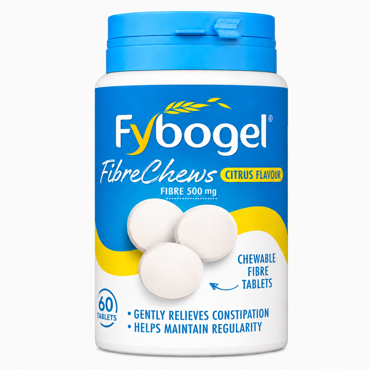 Fybogel Fibre Chews Citrus Flavour - 30/60 Tablets