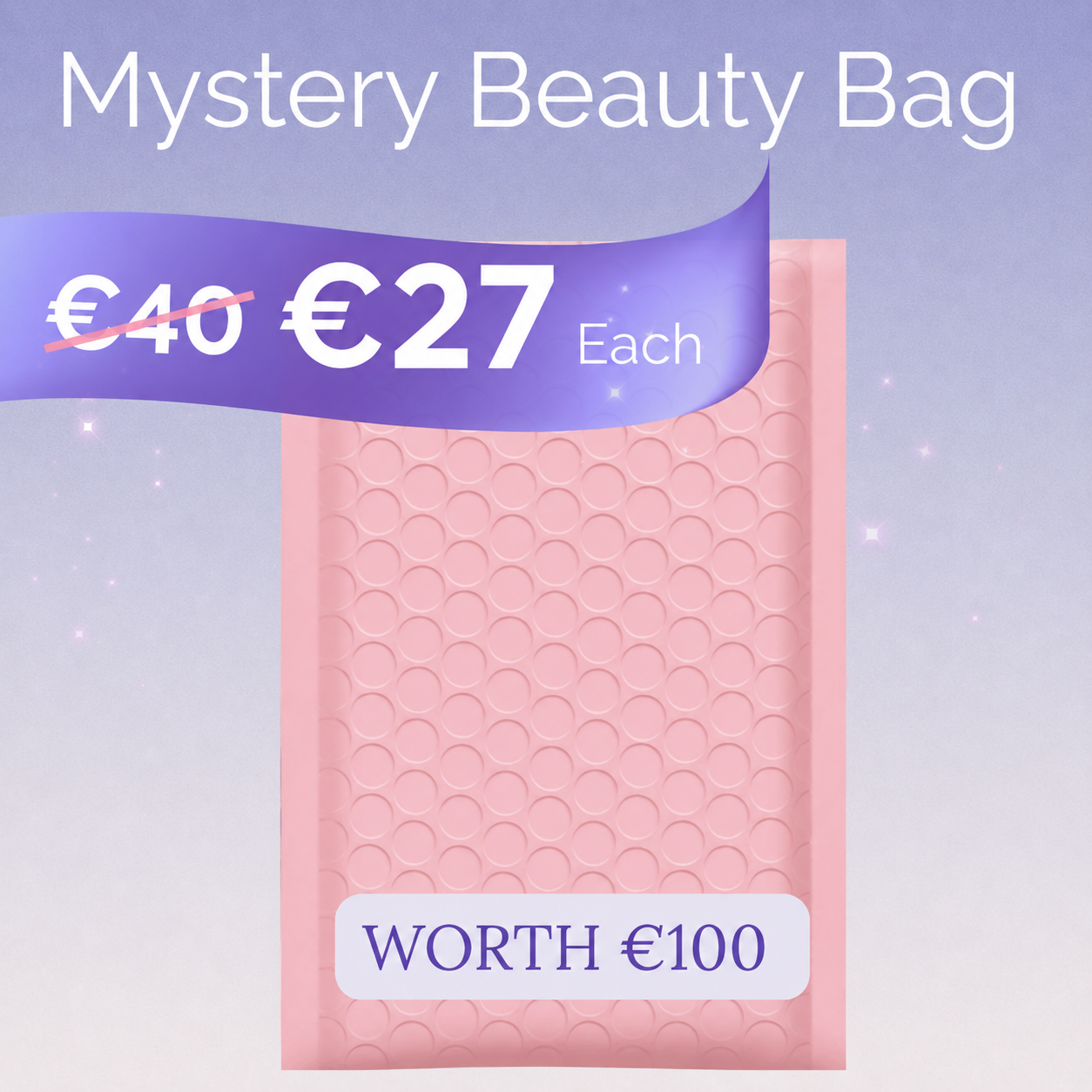 Mystery Beauty Bag €27 each