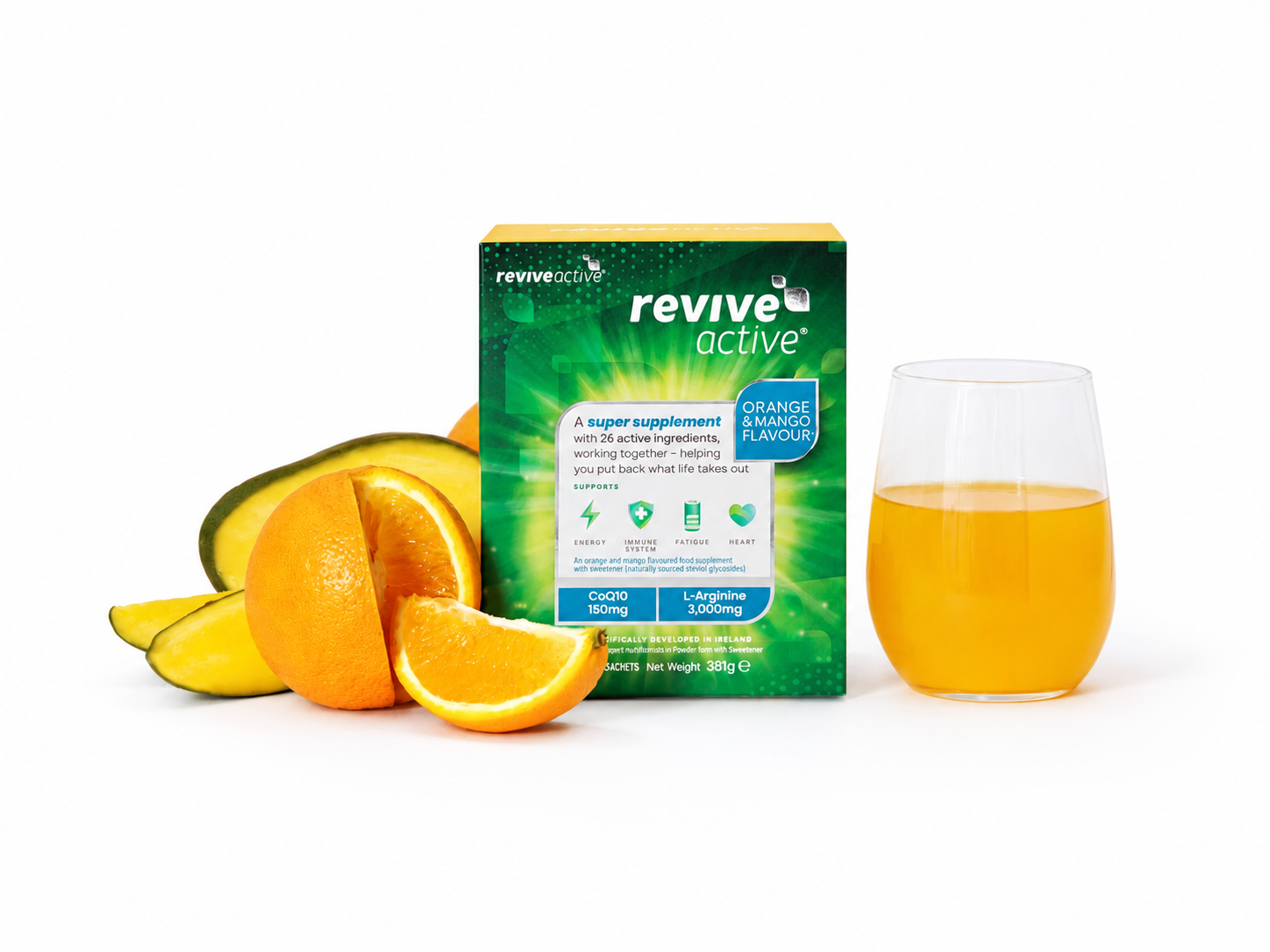 Revive Active Original Orange & Mango Sachets - 3 Months Supply (90 Sachets)