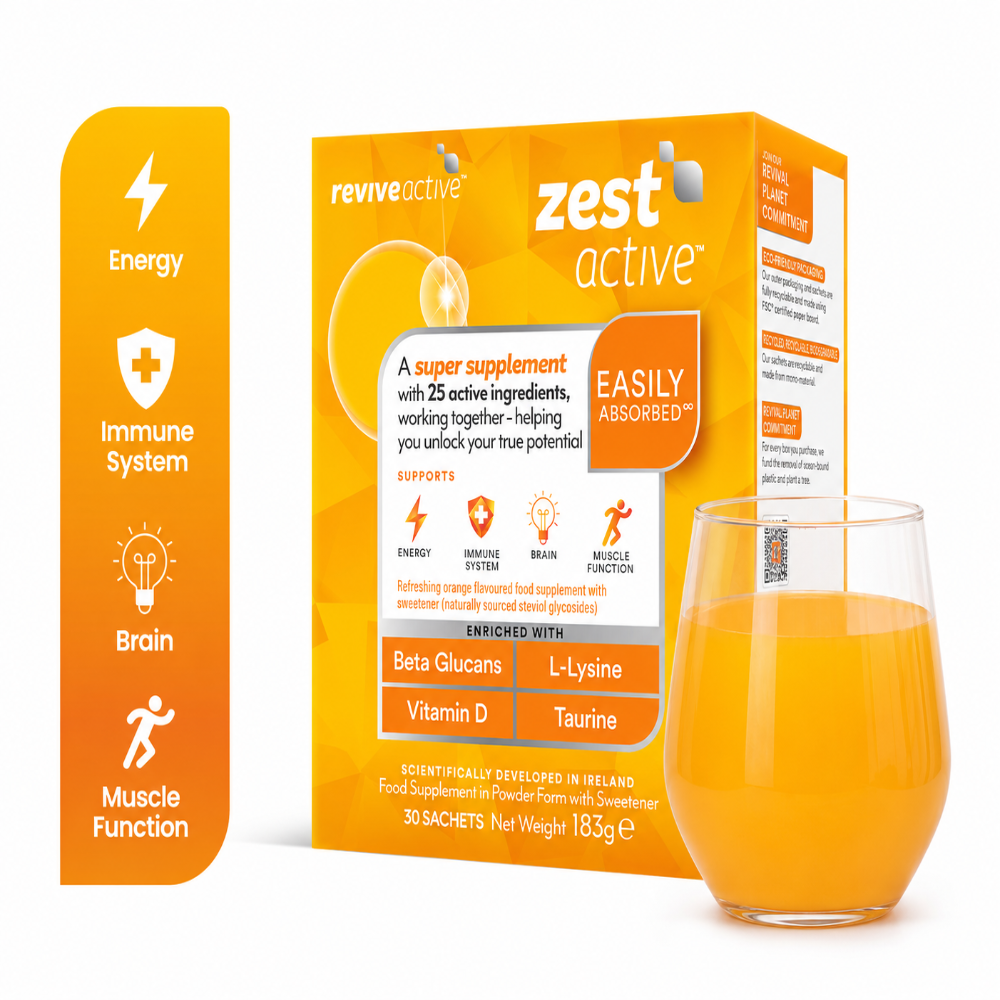 Revive Active Zest Active Food Supplement - 30 Sachets