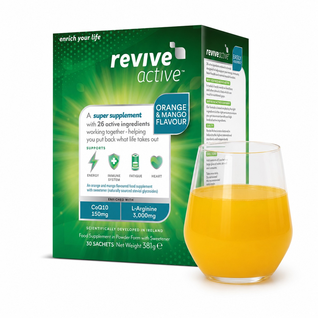 Revive Active Original Orange & Mango Sachets - 30 Pack