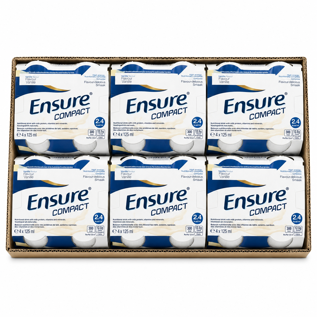 Ensure Compact Vanilla Nutritional Drinks - 24 x 125ml Case