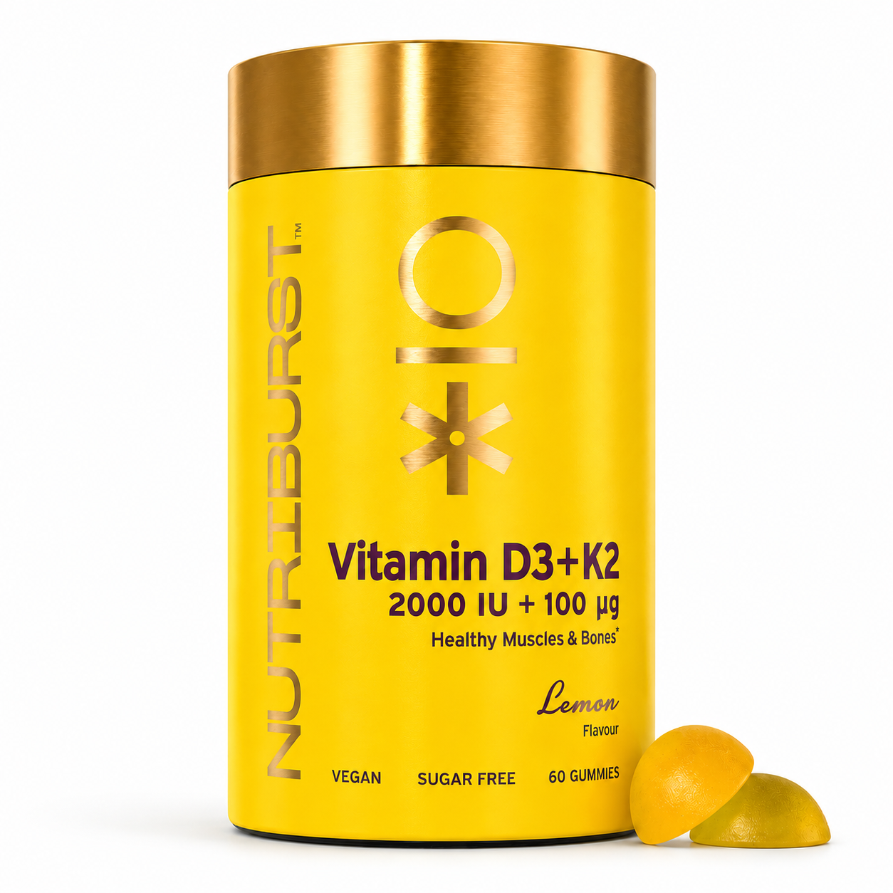 Nutriburst Vitamin D3+K2 - 60 Gummies
