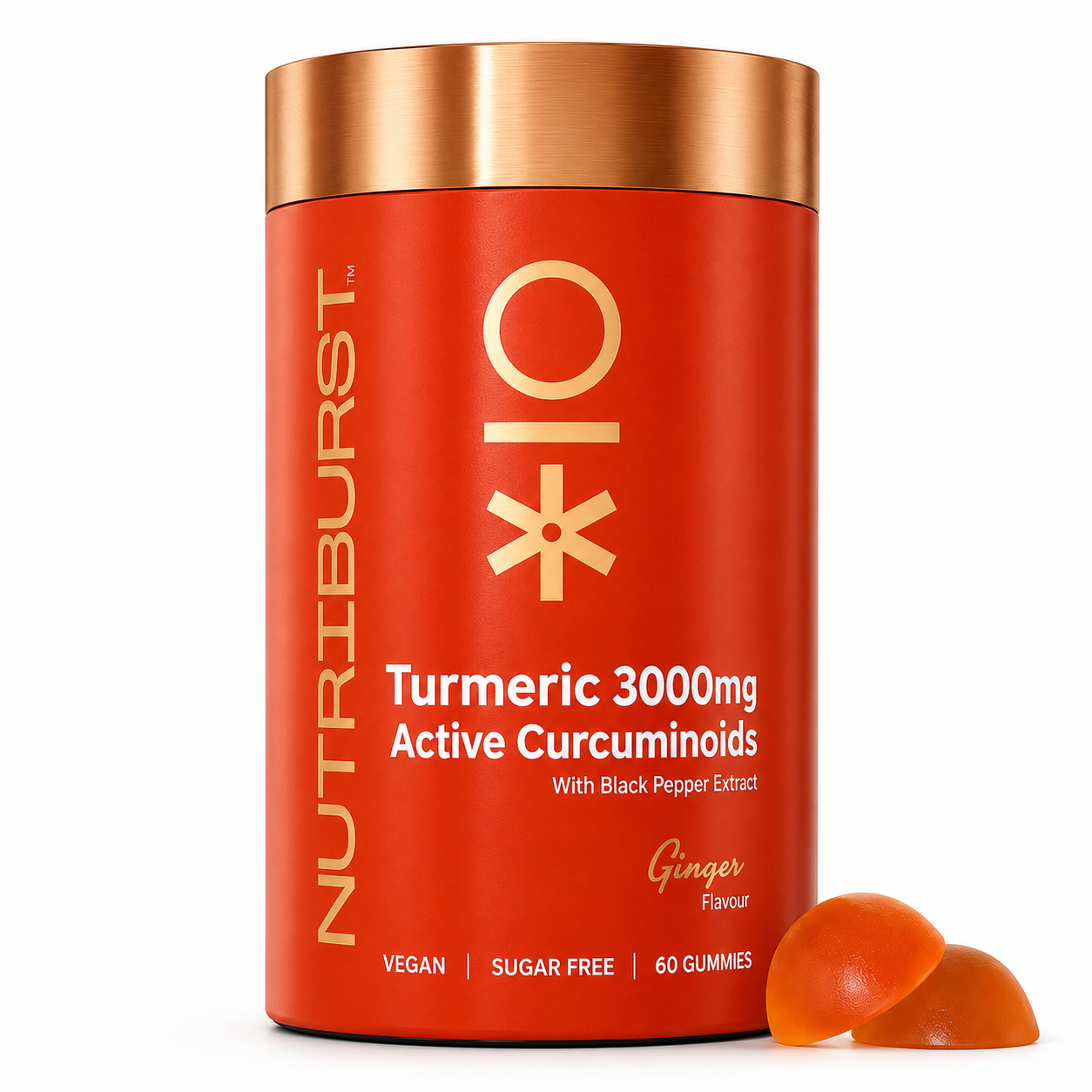 Nutriburst Turmeric 3000mg - 60 gummies