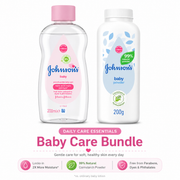 Johnson's Baby Powder &  Baby Oil Bundle