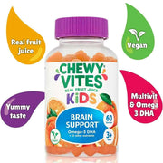 Chewy Vites Kids Brain Support 60 Gummies
