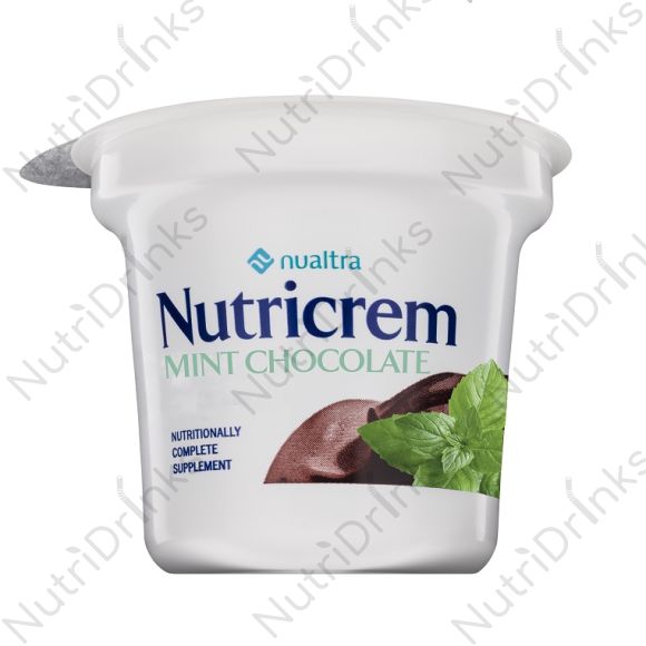 Nutricrem Nutritional Pudding Chocolate Mint - 4 x 125g
