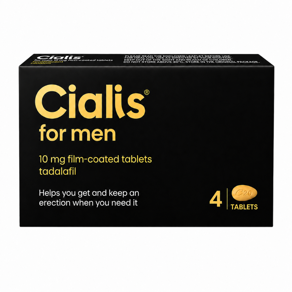 Cialis For Men 10mg Tablets 4 Pack