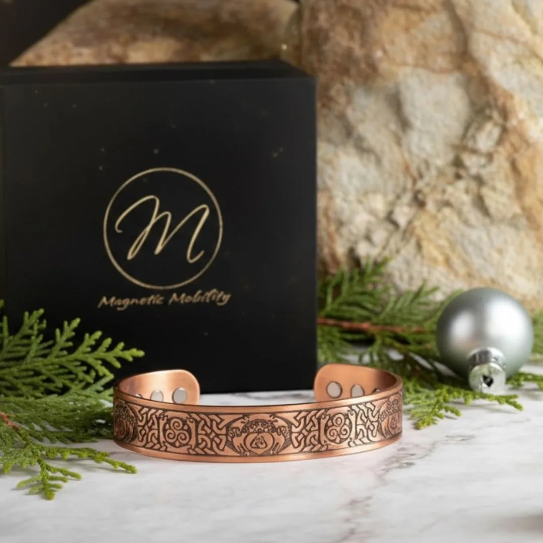 Claddagh Copper Bracelet