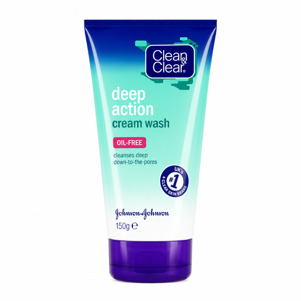 Clean & Clear Deep Action Cream Wash - 150ml
