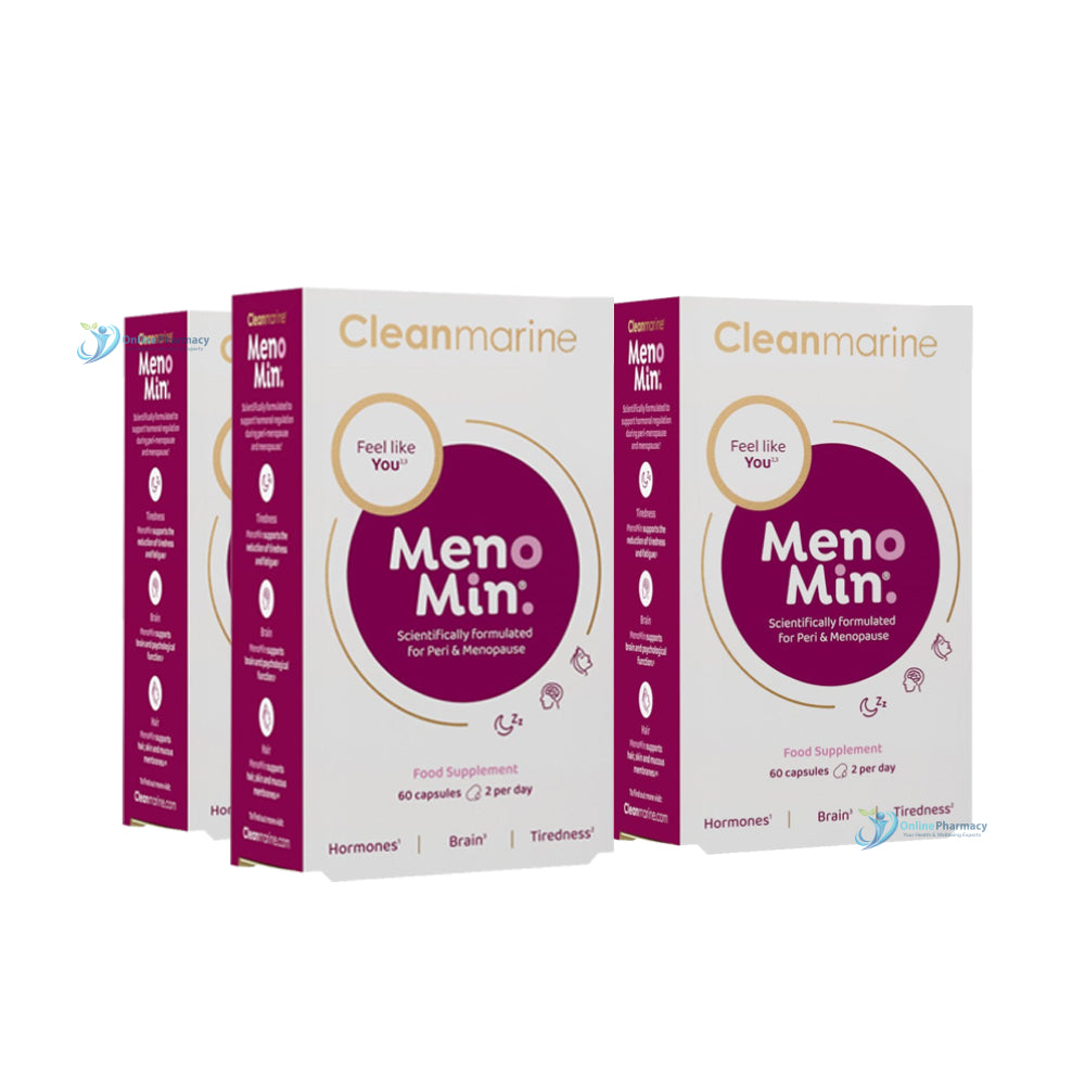 Cleanmarine MenoMin For Menopause - 3 Month Supply