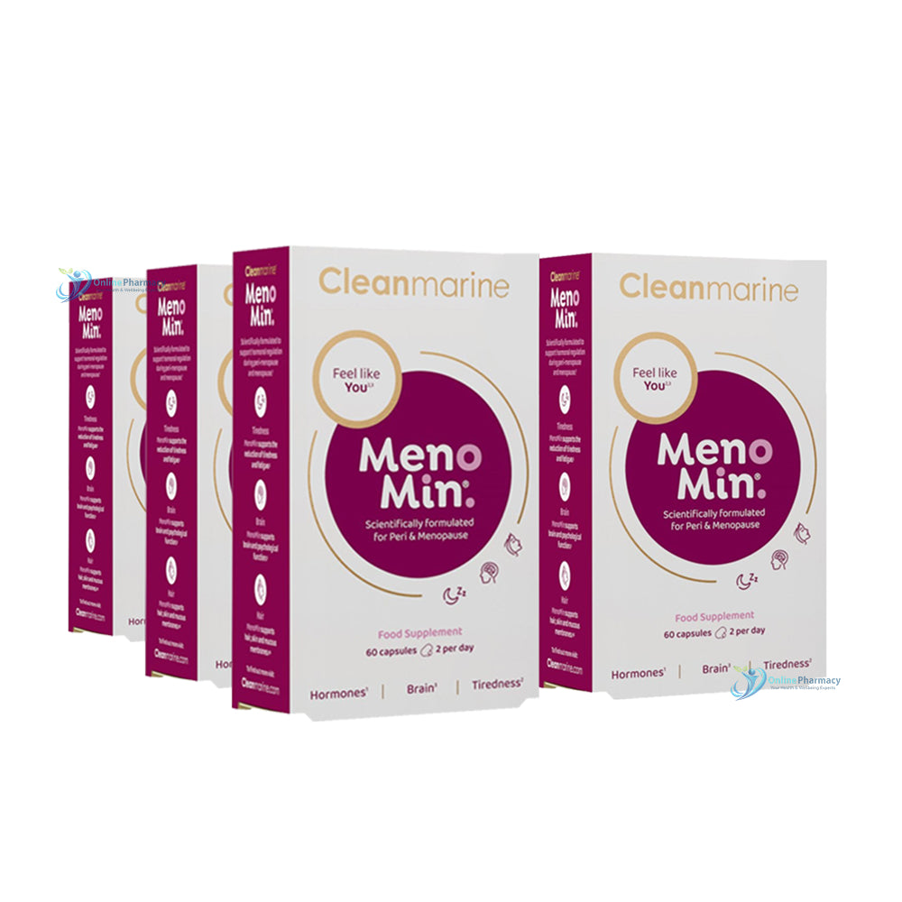 Cleanmarine MenoMin For Menopause - 6 Month Supply