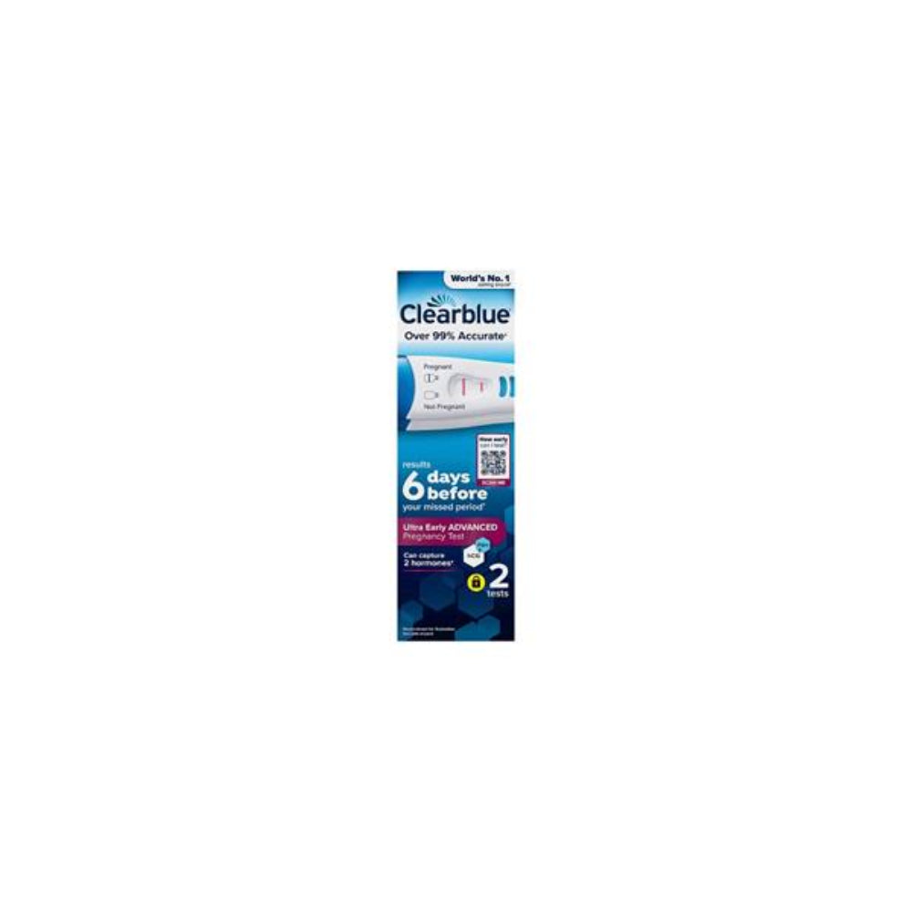 Clearblue Ultra Early Pregnancy Test - 2 Pack