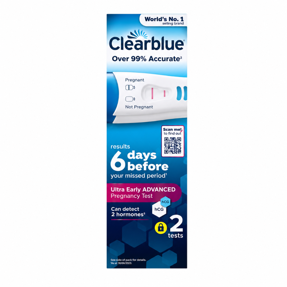 Clearblue Ultra Early Pregnancy Test - 2 Pack