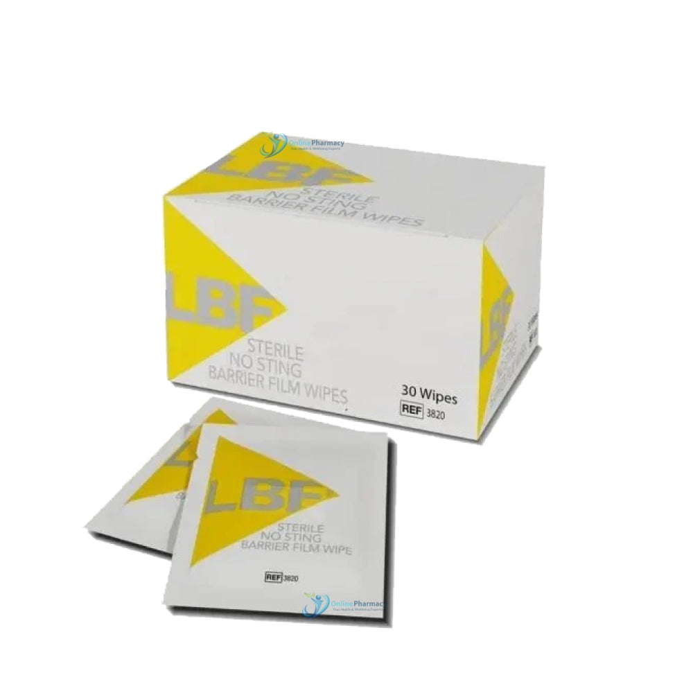 CliniMed LBF Sterile Barrier Film Wipes - 30 Pack