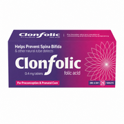 Clonfolic Folic Acid Tablets - 28 Pack