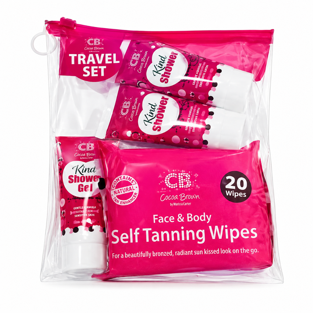 Cocoa Brown Travel Set