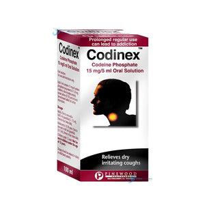 Codintex Image Buy Codinex (Codeine) Dry Cough Treatment Online – OnlinePharmacy