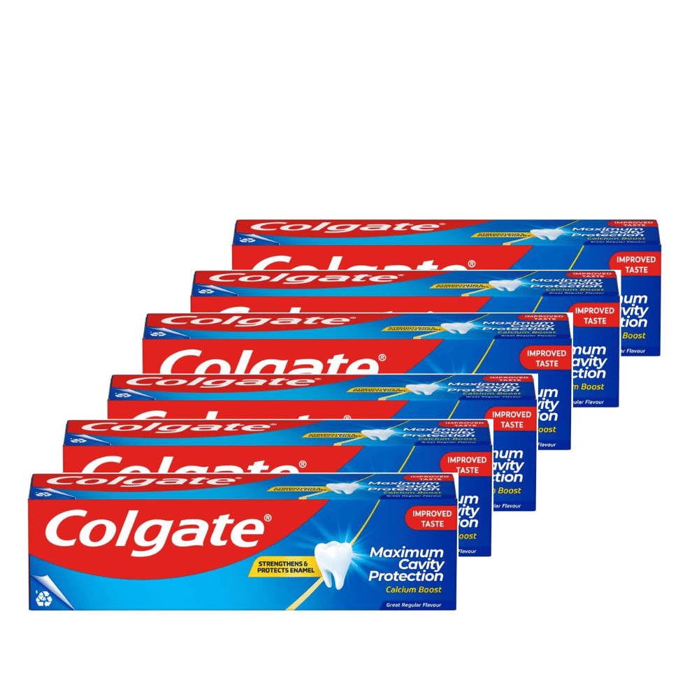 Colgate Maximum Cavity Protection Toothpaste 100ml x 6 Pack