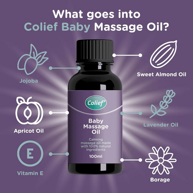 Colief Baby Massage Oil - 100ml