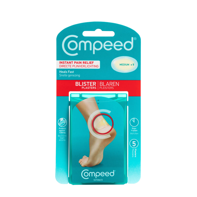 Compeed Blister Relief Plasters Medium - 5/10 Pack