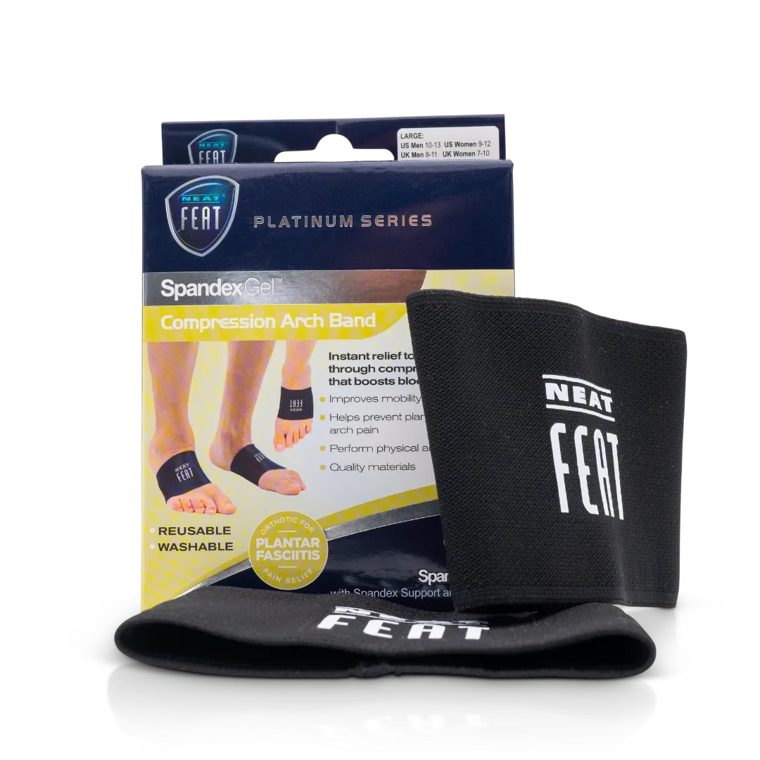 Spandex Rising Band Platinum Series Spandex Gel Compression Arch Band – OnlinePharmacy