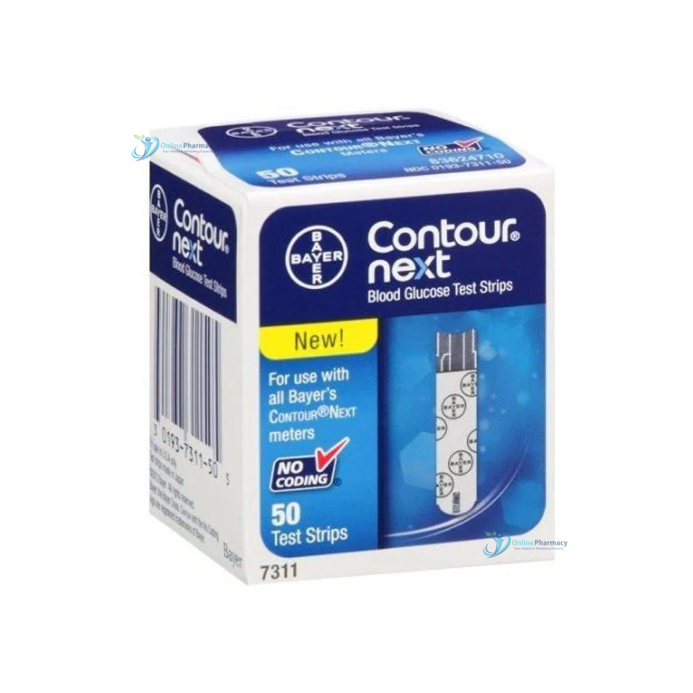 Contour Next Glucose Test Strips - 50 Pack