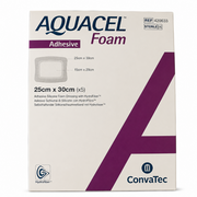 Convatec Aquacel Foam Adhesive Dressings 25cm x 30cm - 5 Pack