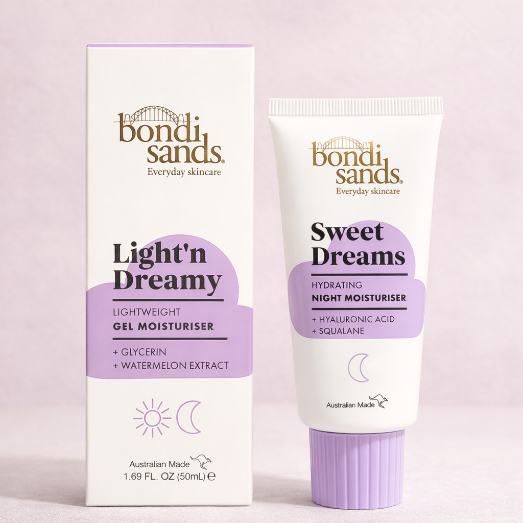 Bondi Sands Light and Dreamy Face Moisturiser Duo