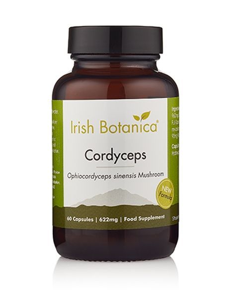 Irish Botanica Cordyceps Mushroom - 60 Capsules
