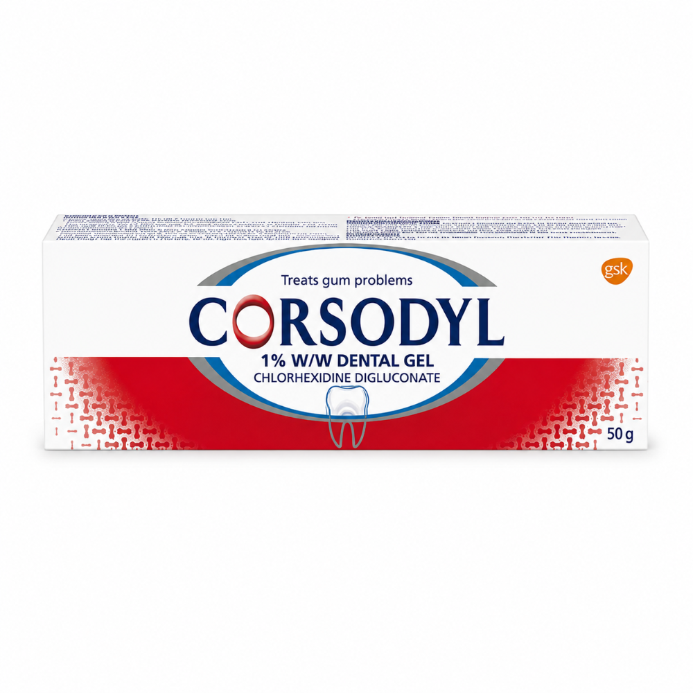 Corsodyl Dental Gel - 50g