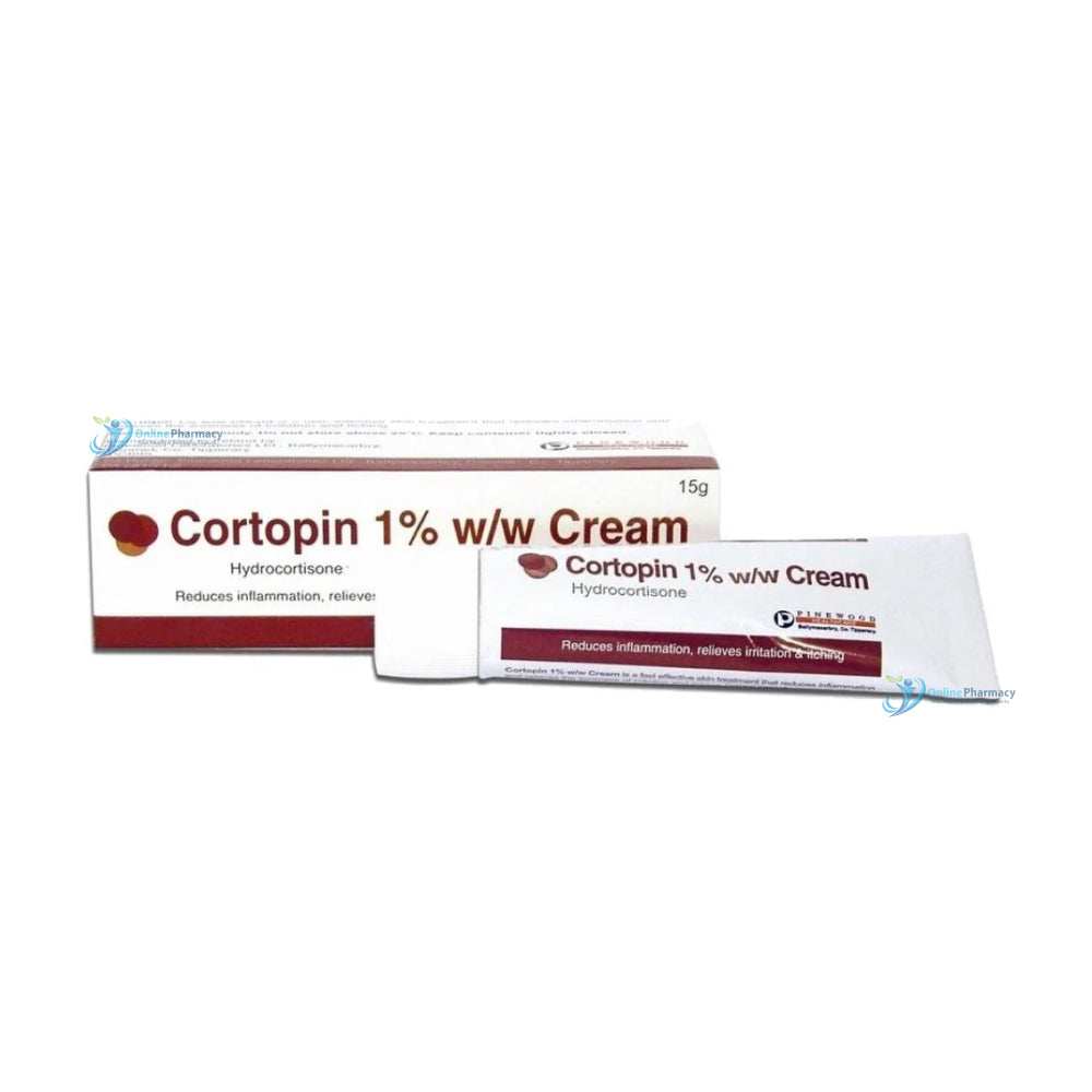 Cortopin Hydrocortisone 1% Cream - 15g