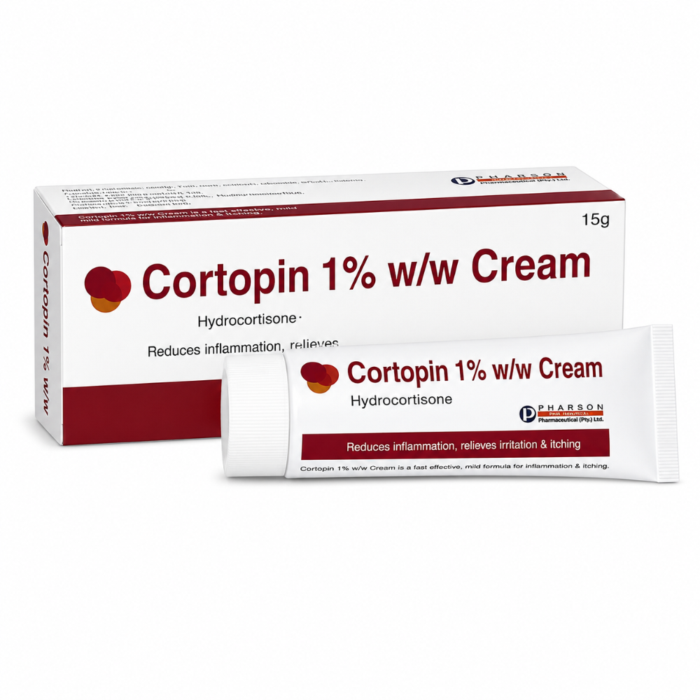 Cortopin Hydrocortisone 1% Cream - 15g