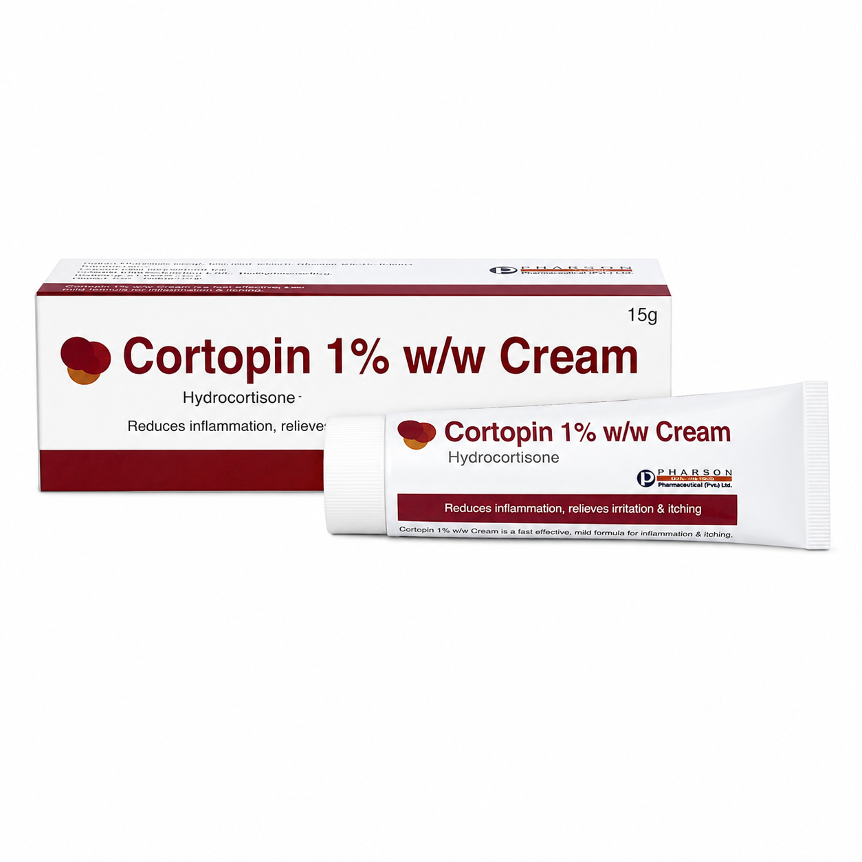 Cortopin Hydrocortisone 1% Cream - 15g
