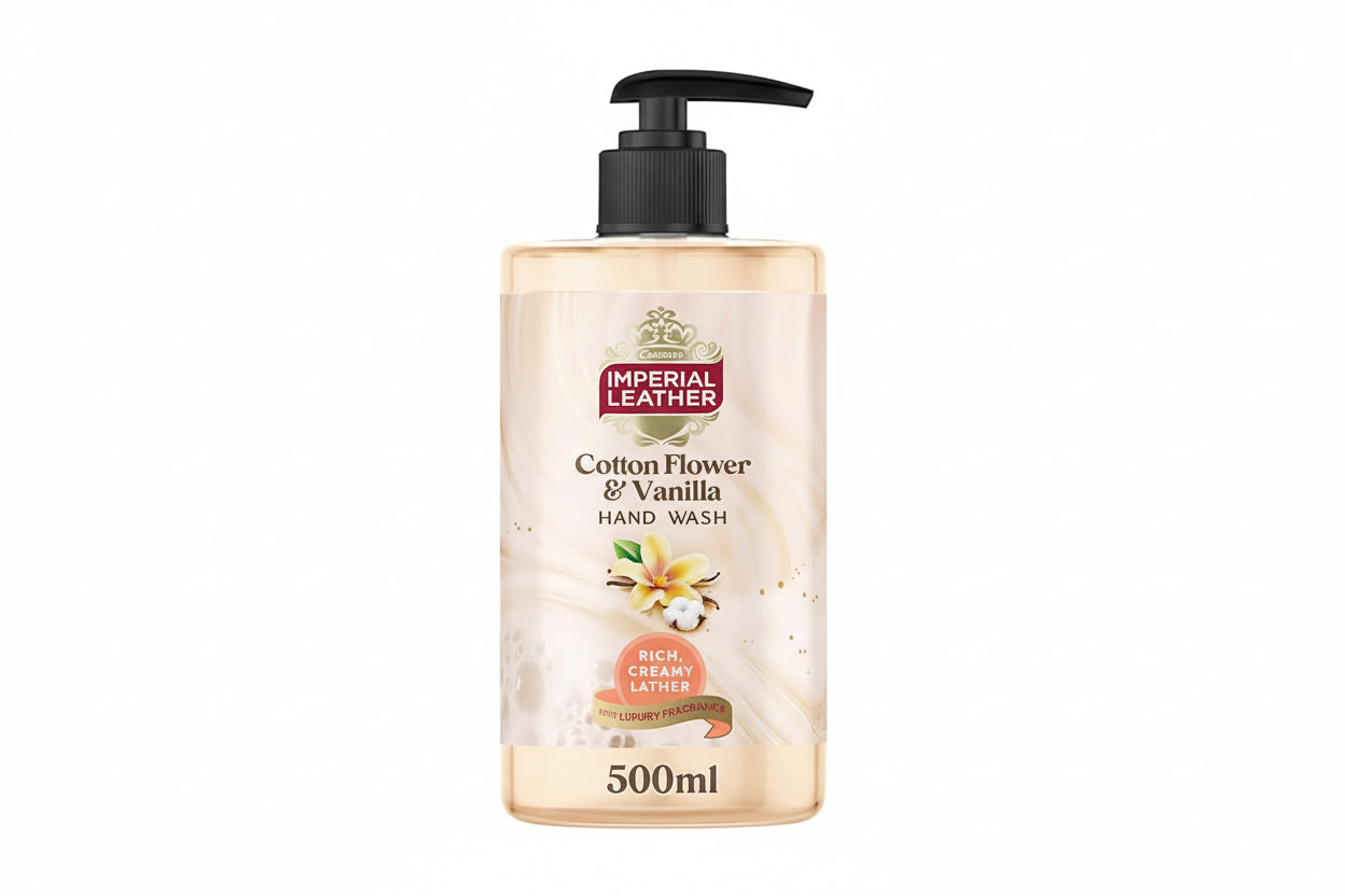 Imperial Leather Indulgent Cotton Flower & Vanilla Hand Wash - 500ml
