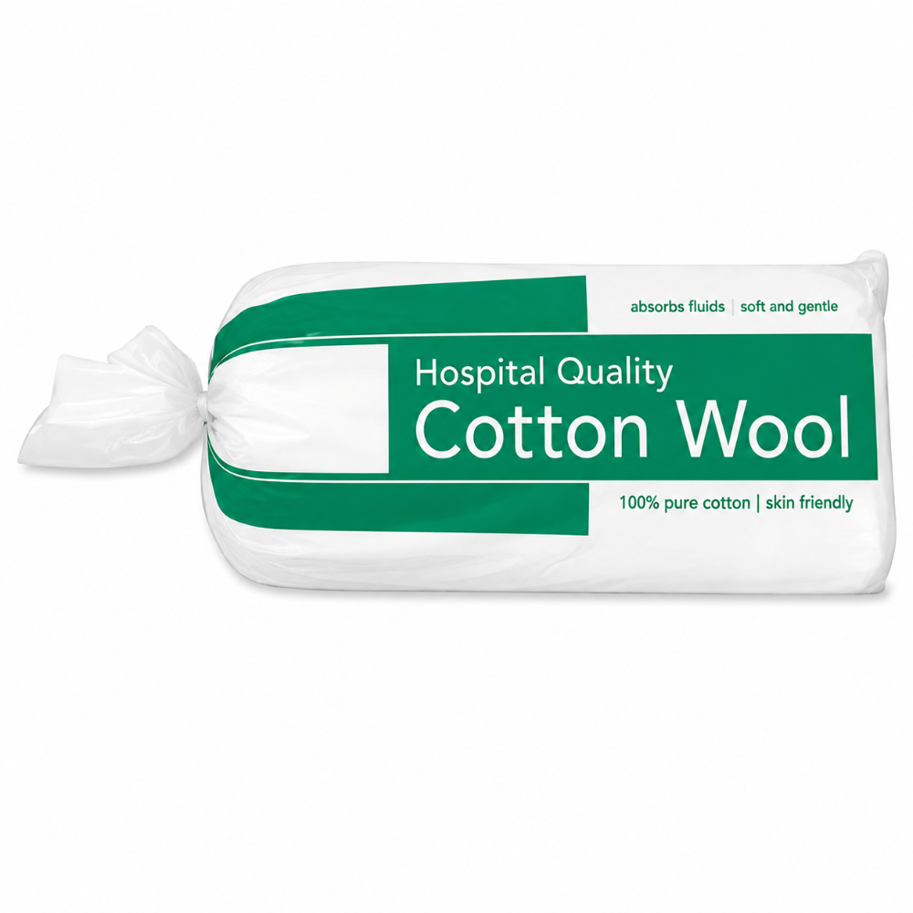 Cotton Wool Hospital Quality - 100g/250g/500g